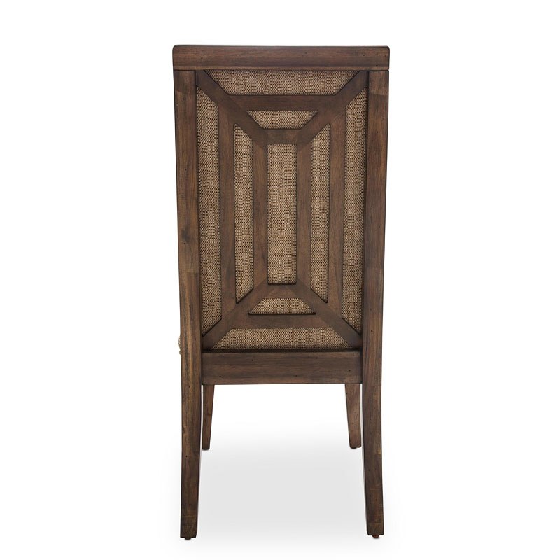 Aico Carrollton Side Chair (Set of 2) in Rustic Ranch - Furniture Now (CA)