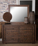 Aico Carrollton Dresser in Rustic Ranch - Furniture Now (CA)