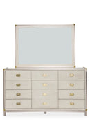 AICO Menlo Station Mirror in Eucalyptus - Furniture Now (CA)