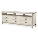 AICO Furniture Menlo Station TV Console in Eucalyptus - Furniture Now (CA)