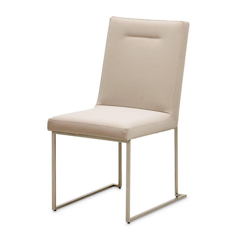 AICO Marin Side Chair (Set of 2) in Greige - Furniture Now (CA)