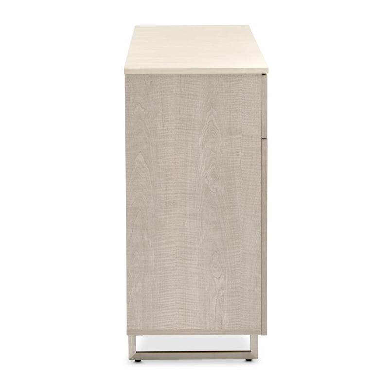 AICO Marin Sideboard in Greige - Furniture Now (CA)