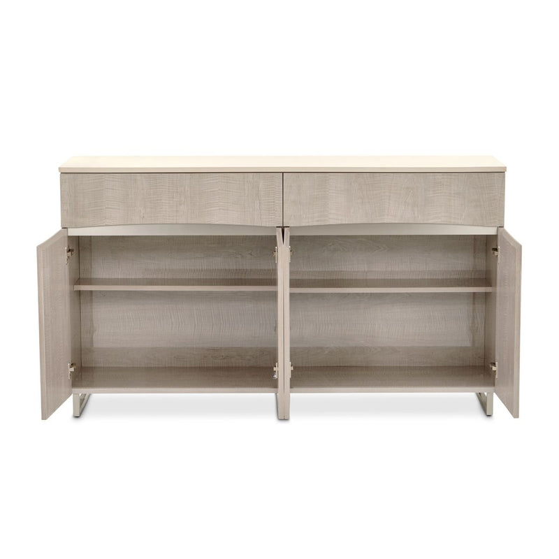 AICO Marin Sideboard in Greige - Furniture Now (CA)