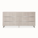 AICO Marin Dresser in Greige - Furniture Now (CA)