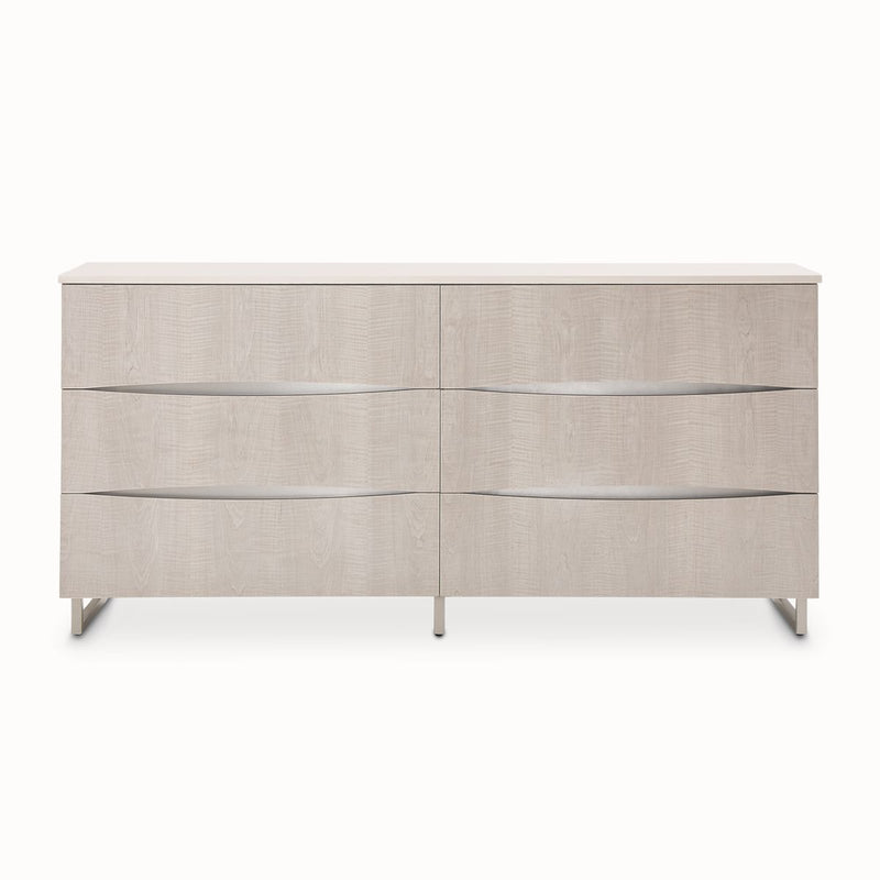 AICO Marin Dresser in Greige - Furniture Now (CA)