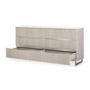AICO Marin Dresser in Greige - Furniture Now (CA)