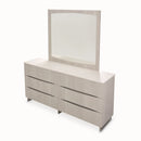 AICO Marin Dresser in Greige - Furniture Now (CA)