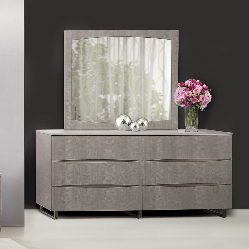 AICO Marin Dresser in Greige - Furniture Now (CA)