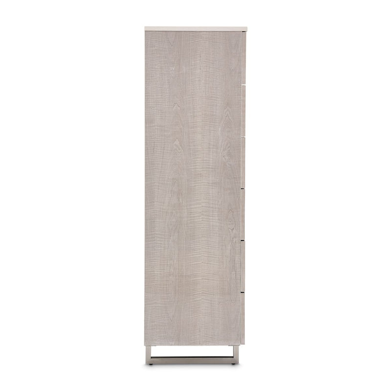 AICO Marin 6-Drawer Chest in Greige - Furniture Now (CA)