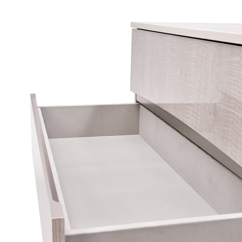 AICO Marin 6-Drawer Chest in Greige - Furniture Now (CA)