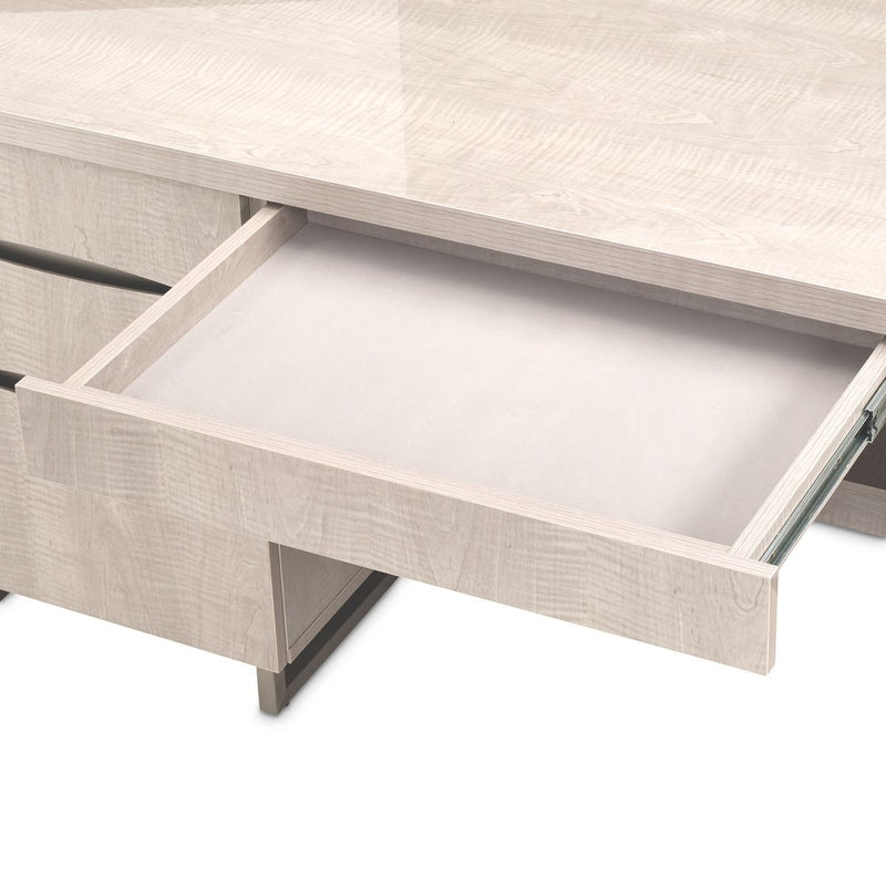 AICO Marin Desk in Greige - Furniture Now (CA)