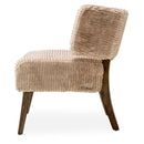 AICO Furniture A La Carte HalfMoon Curved Back Chair in Boardwalk - Furniture Now (CA)