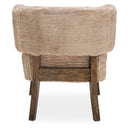 AICO Furniture A La Carte HalfMoon Curved Back Chair in Boardwalk - Furniture Now (CA)