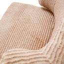 AICO Furniture A La Carte HalfMoon Curved Back Chair in Boardwalk - Furniture Now (CA)