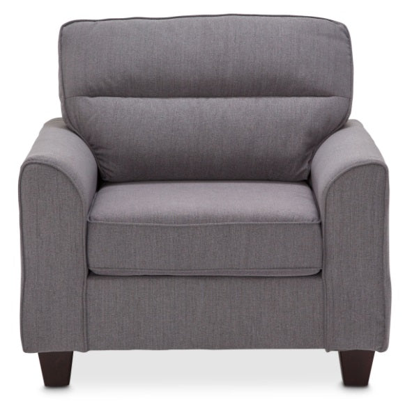 AICO Furniture A La Carte Millenial Chair in Graphite - Furniture Now (CA)