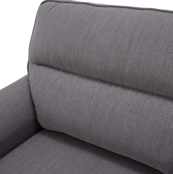 AICO Furniture A La Carte Millenial Chair in Graphite - Furniture Now (CA)