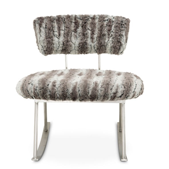 AICO Furniture A La Carte Pebble Beach Rocker Chair in Moondust - Furniture Now (CA)