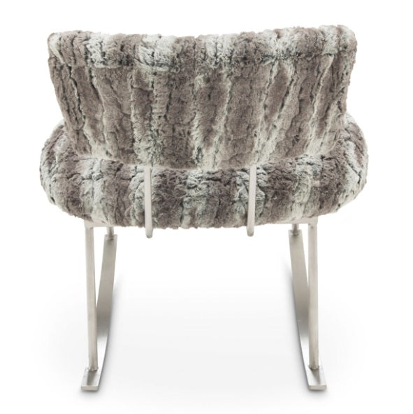 AICO Furniture A La Carte Pebble Beach Rocker Chair in Moondust - Furniture Now (CA)