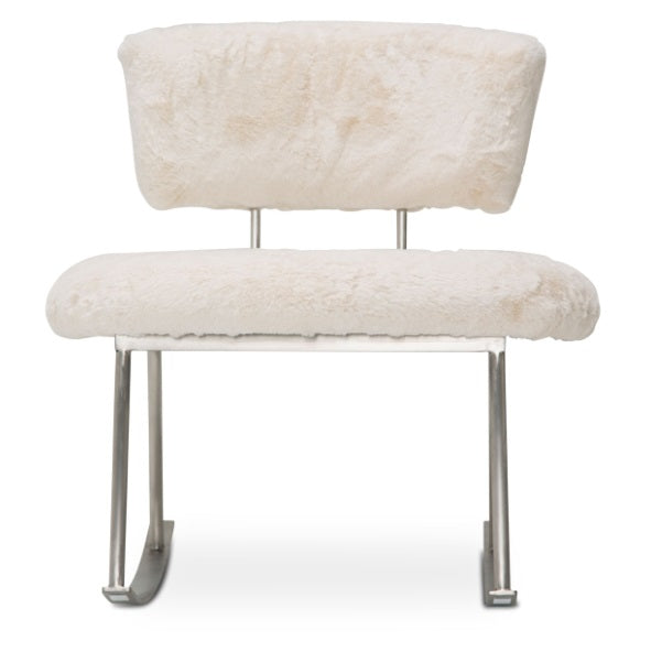 AICO Furniture A La Carte Pebble Beach Rocker Chair in Powder - Furniture Now (CA)