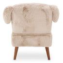 AICO Furniture A La Carte Puppy Armless Chair in Capri - Furniture Now (CA)
