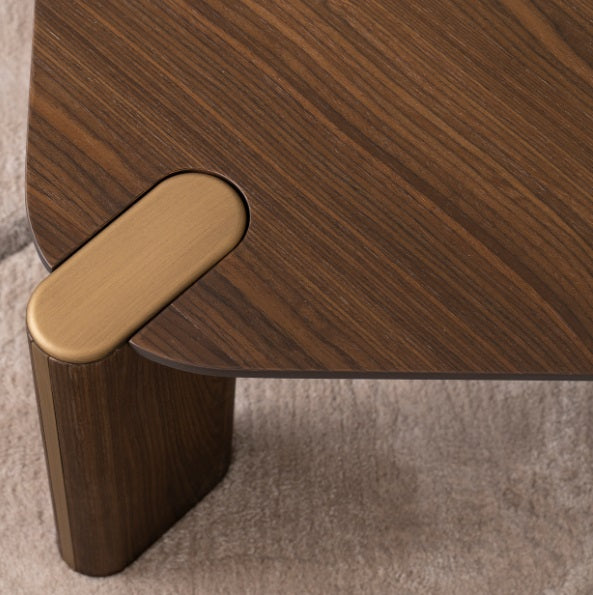 AICO Furniture Amora Cocktail Table in Eggshell Walnut - Furniture Now (CA)