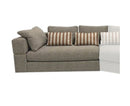AICO Furniture Amora LAF Sofa Bonfire in Eggshell Walnut image