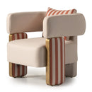 AICO Furniture Amora Chair Ash in Eggshell Walnut - Furniture Now (CA)