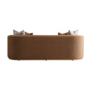 AICO Furniture Ariana Sofa in Caramel Gold - Furniture Now (CA)