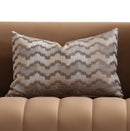 AICO Furniture Ariana Loveseat in Caramel Gold - Furniture Now (CA)