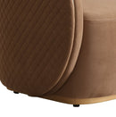 AICO Furniture Ariana Chair in Caramel Gold - Furniture Now (CA)