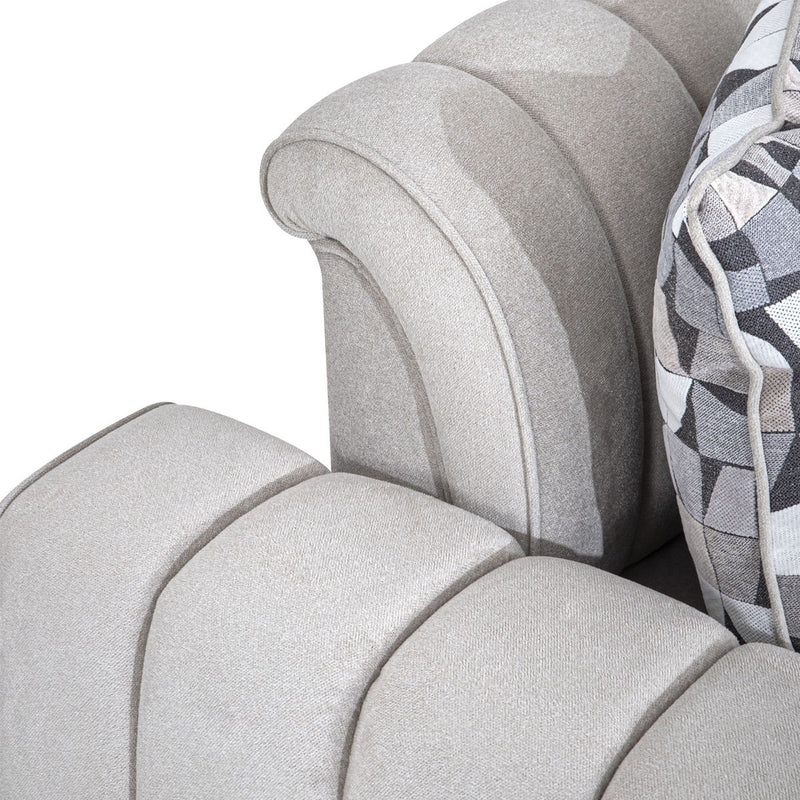 AICO Balboa Sofa in Warm Walnut - Furniture Now (CA)