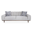 AICO Balboa Sofa in Warm Walnut - Furniture Now (CA)