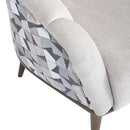 AICO Balboa Accent Chair in Warm Walnut - Furniture Now (CA)