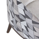 AICO Balboa Accent Chair in Warm Walnut - Furniture Now (CA)