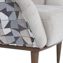 AICO Balboa Accent Chair in Warm Walnut - Furniture Now (CA)