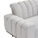 AICO Balboa Chair And A Half in Warm Walnut - Furniture Now (CA)