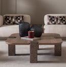 AICO Furniture Bristol Point Large Cocktail Table in Saddle Brown - Furniture Now (CA)