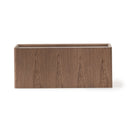 AICO Furniture Bristol Point Sectional Table in Saddle Brown - Furniture Now (CA)