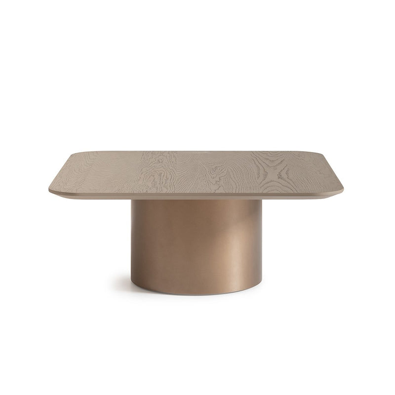 AICO Canberra Short Cocktail Table in Brown - Furniture Now (CA)