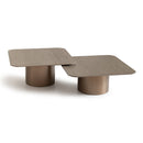 AICO Canberra Short Cocktail Table in Brown - Furniture Now (CA)