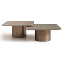 AICO Canberra Short Cocktail Table in Brown - Furniture Now (CA)