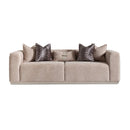 AICO Canberra Sofa in Brown - Furniture Now (CA)