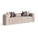 AICO Canberra Sofa in Brown - Furniture Now (CA)