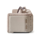 AICO Canberra Sofa in Brown - Furniture Now (CA)