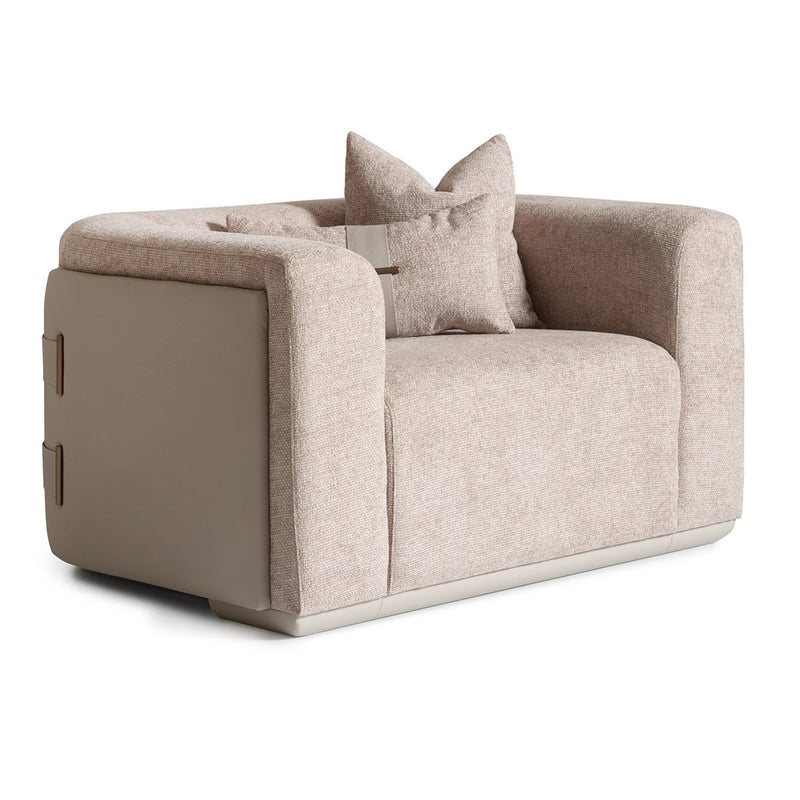 AICO Canberra Chair 1/2 in Brown image