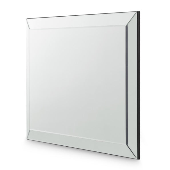 AICO Furniture Carmela Mirror in Glossy Charcoal Sand - Furniture Now (CA)
