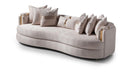 AICO Carmela Mansion Sofa in Shimmer Ivory - Furniture Now (CA)