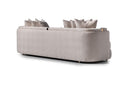 AICO Carmela Mansion Sofa in Shimmer Ivory - Furniture Now (CA)