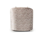 AICO Carmela Accent Chair in Shimmer Ivory - Furniture Now (CA)