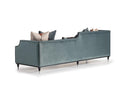 AICO La Francaise Mansion Sofa in Azure/Black - Furniture Now (CA)